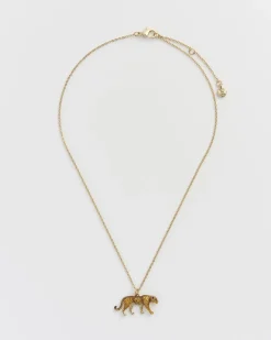 New Fable England Leopard Necklace