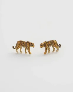 Sale Fable England Leopard Stud Earrings