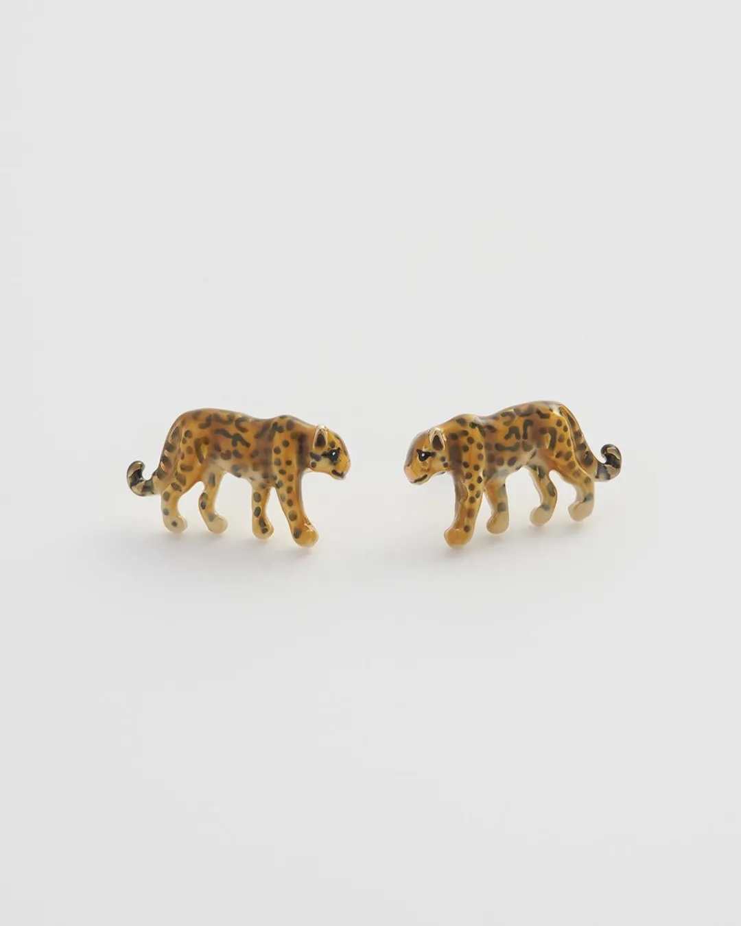 Sale Fable England Leopard Stud Earrings