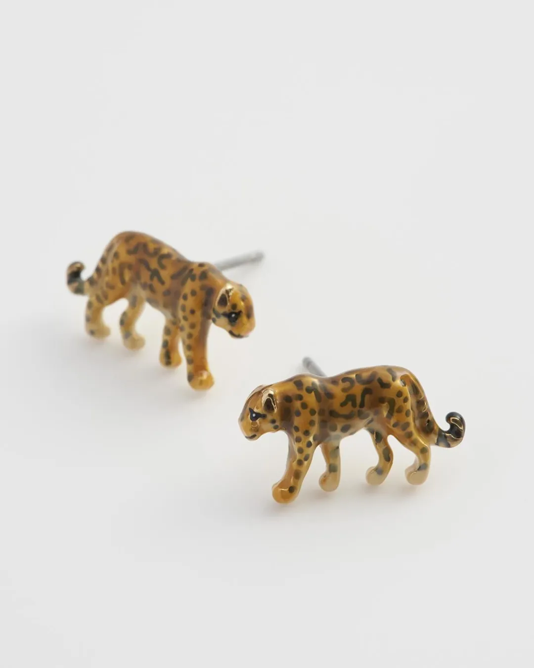 Sale Fable England Leopard Stud Earrings