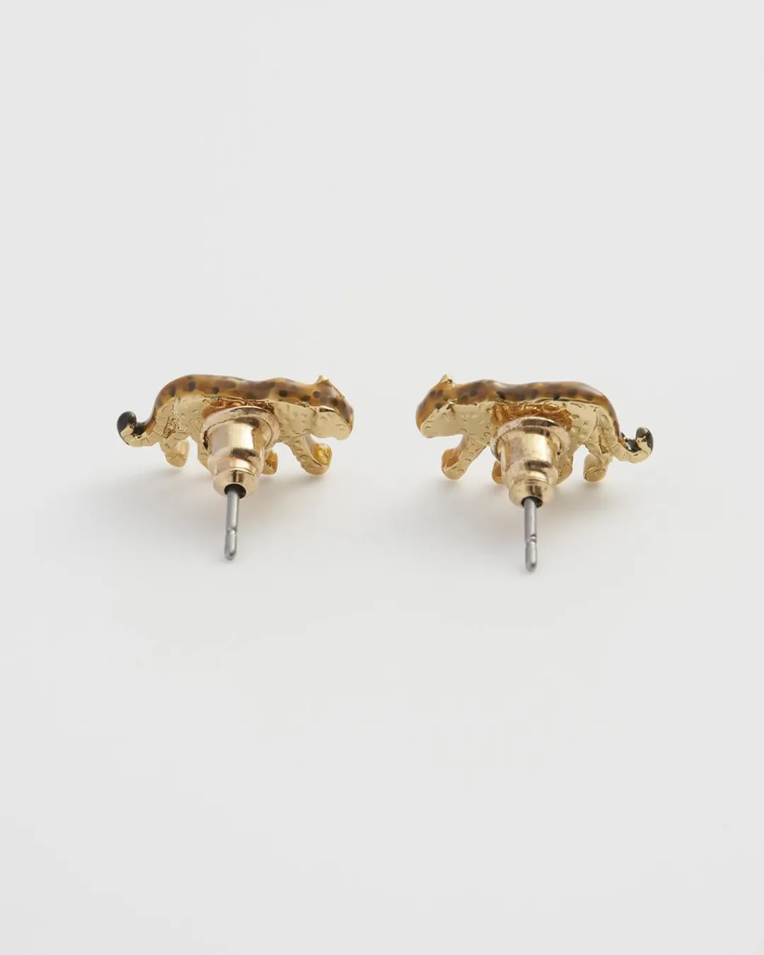 Sale Fable England Leopard Stud Earrings