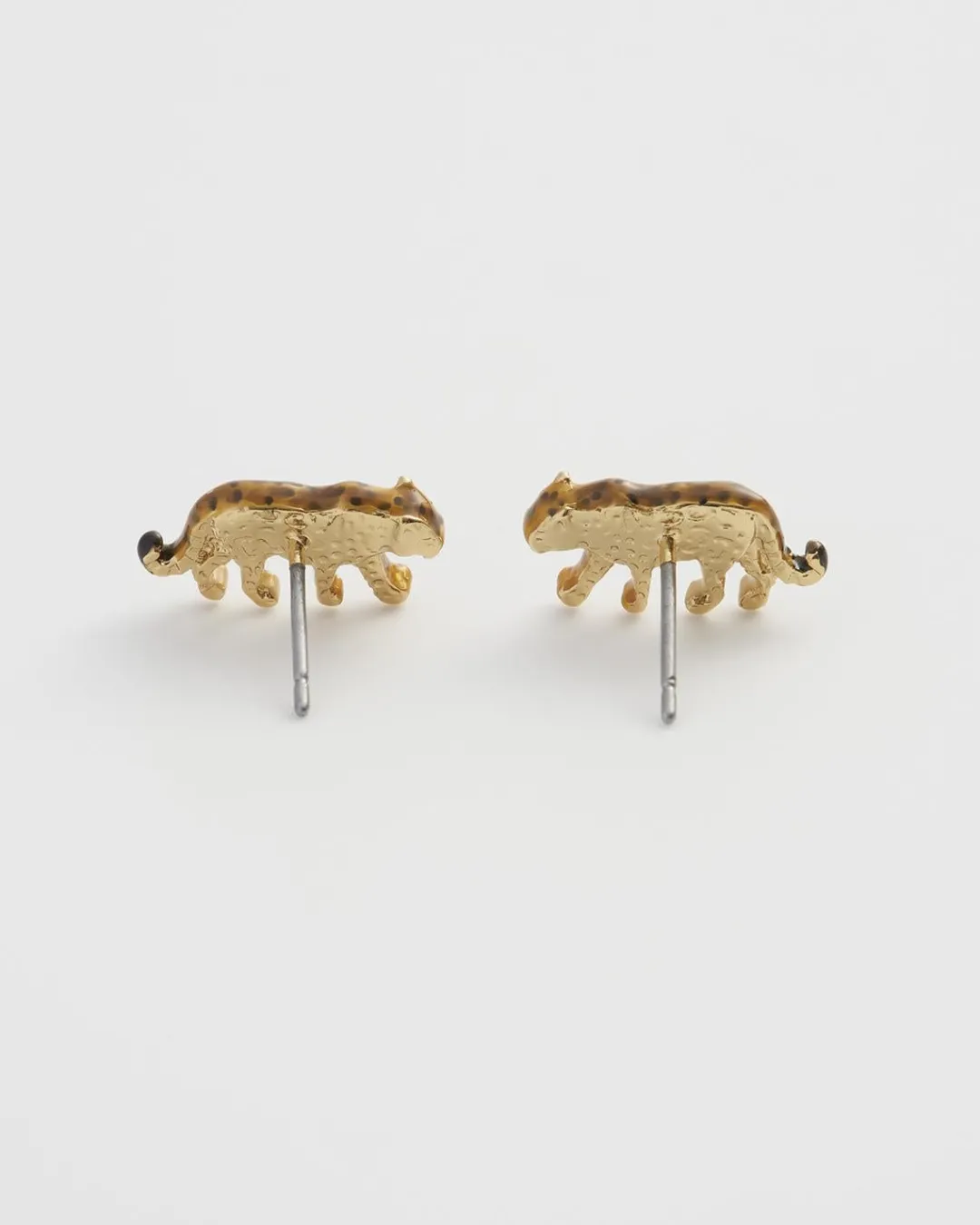 Sale Fable England Leopard Stud Earrings