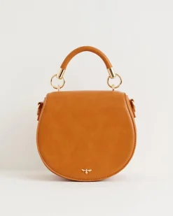 Best Fable England Liberty Saddle bag Tan Vegan Leather