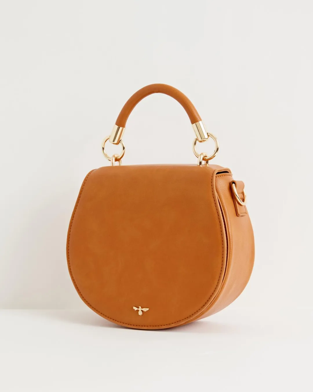 Best Fable England Liberty Saddle bag Tan Vegan Leather