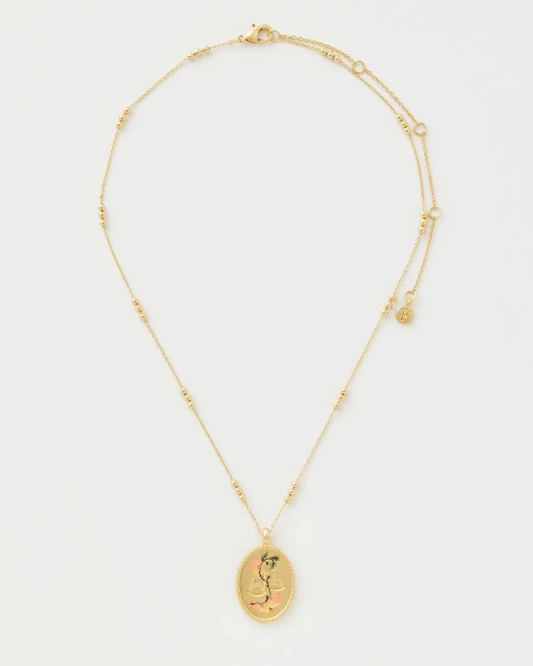Clearance Fable England Libra Zodiac Necklace