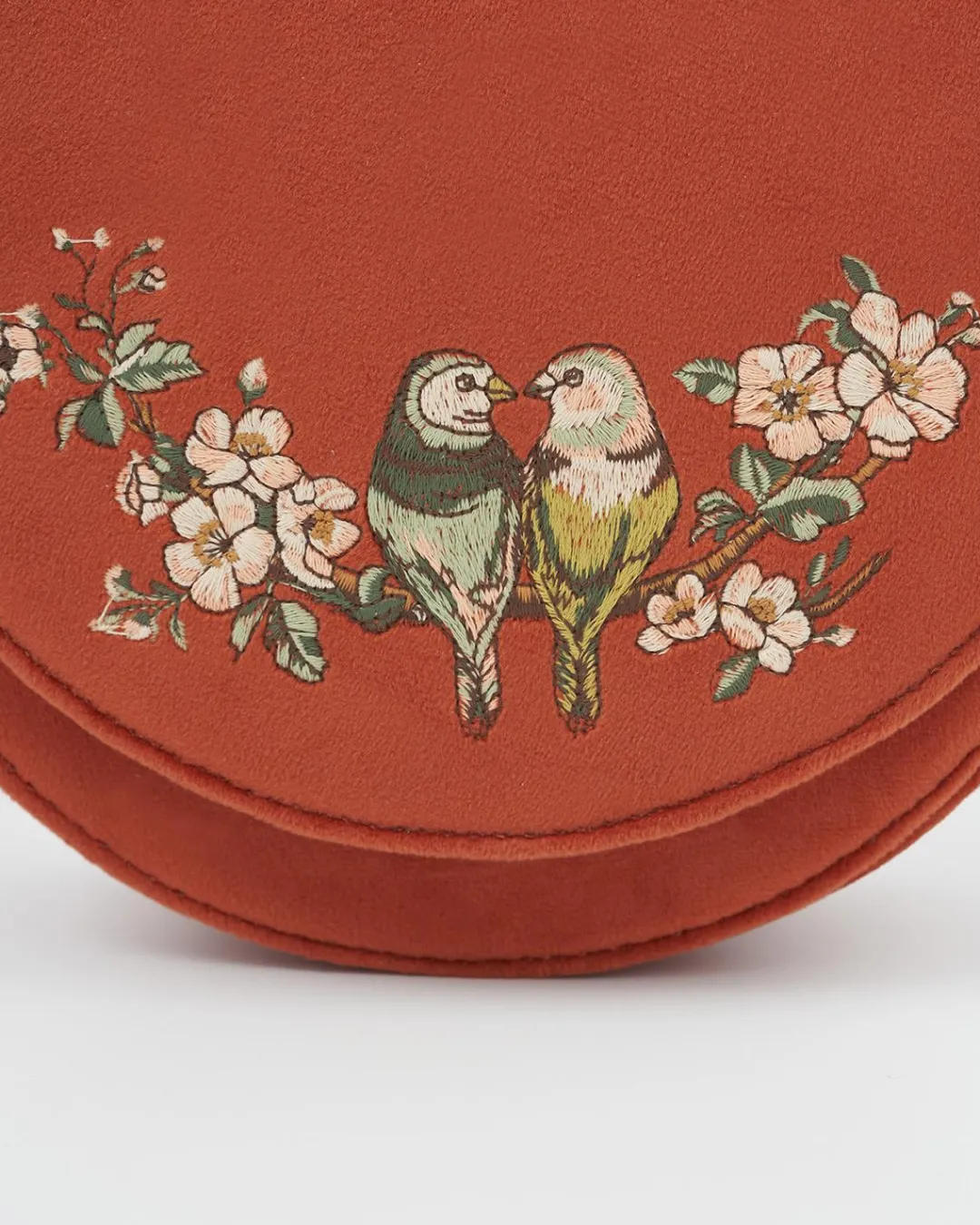 Hot Fable England Lovebirds Saddle Purse