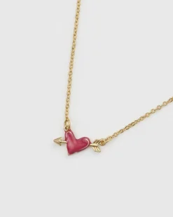Clearance Fable England Lovestruck Heart Necklace