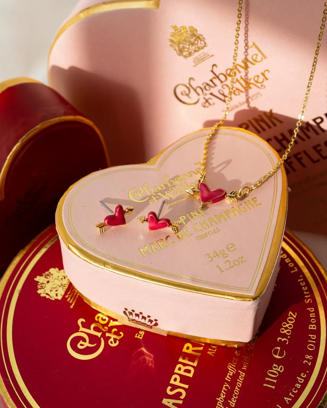 Clearance Fable England Lovestruck Heart Necklace
