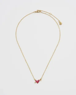 Clearance Fable England Lovestruck Heart Necklace