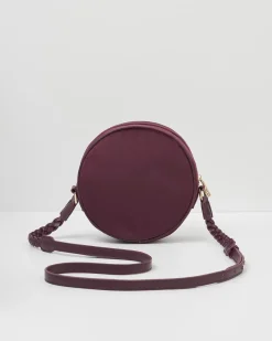 Sale Fable England Magical Mushroom Burgundy Circle Purse