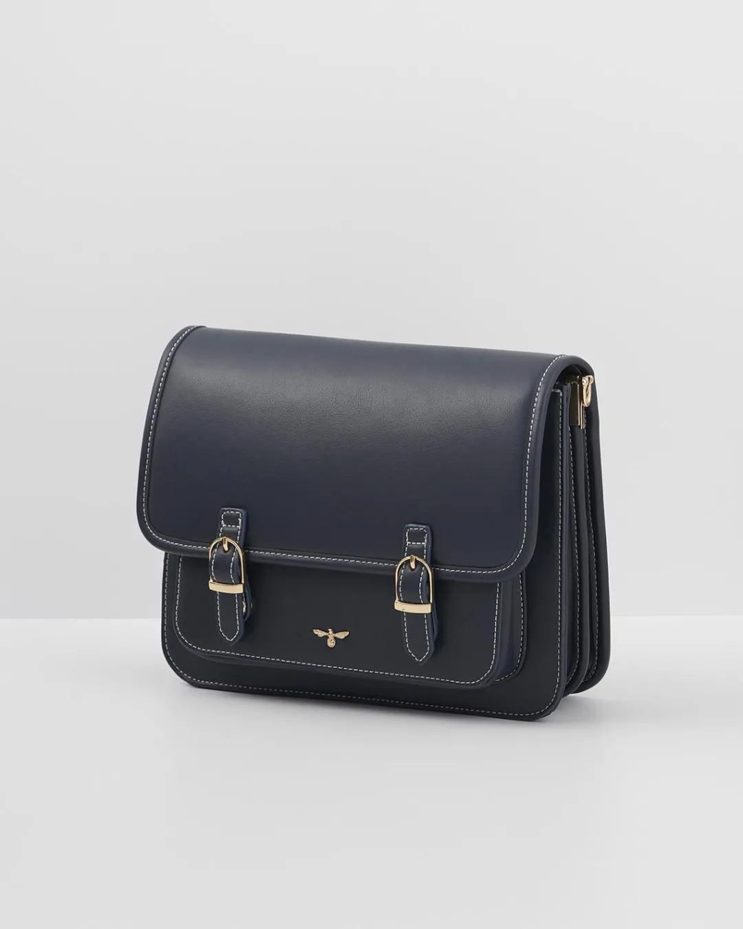 Discount Fable England Navy Satchel