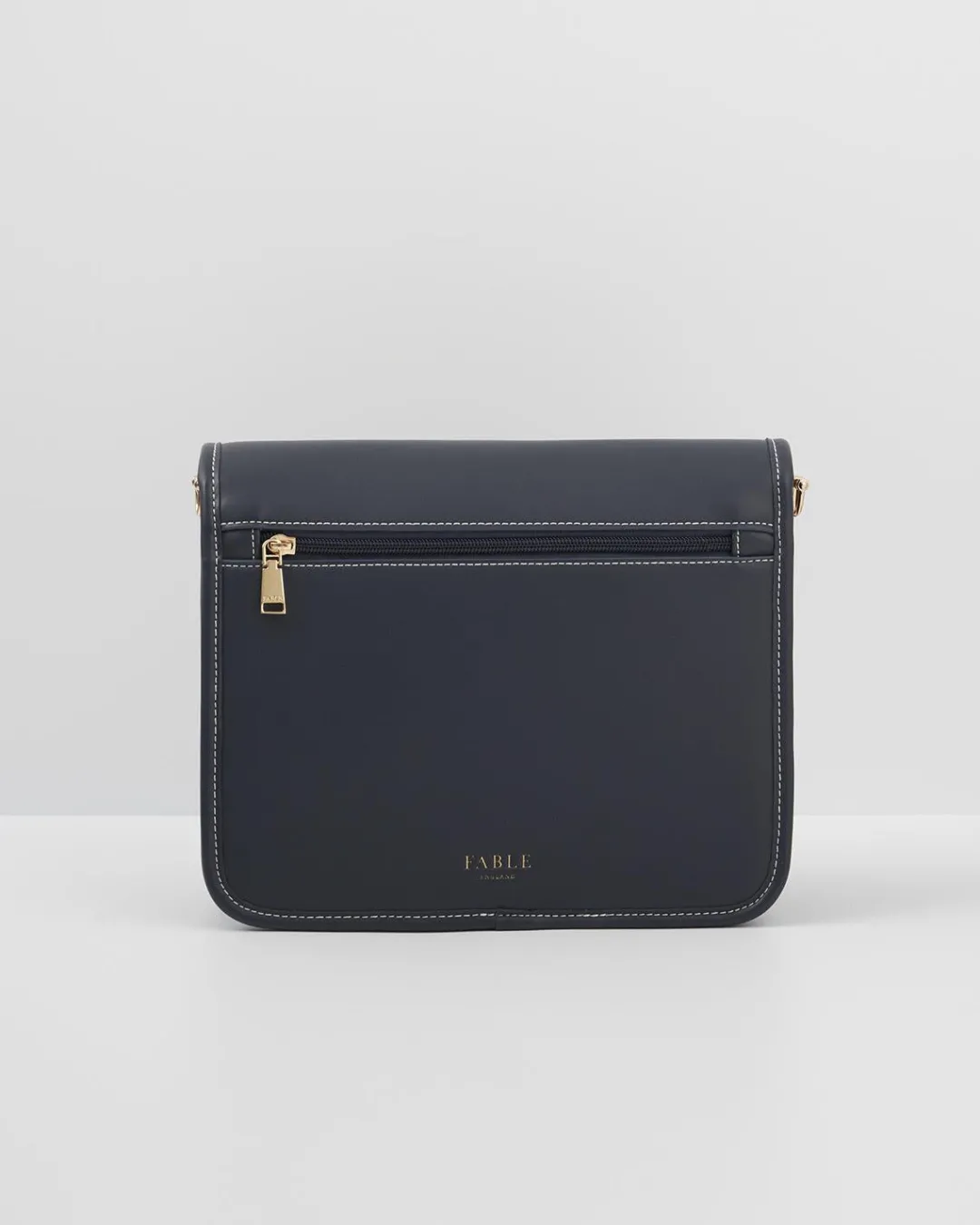 Discount Fable England Navy Satchel