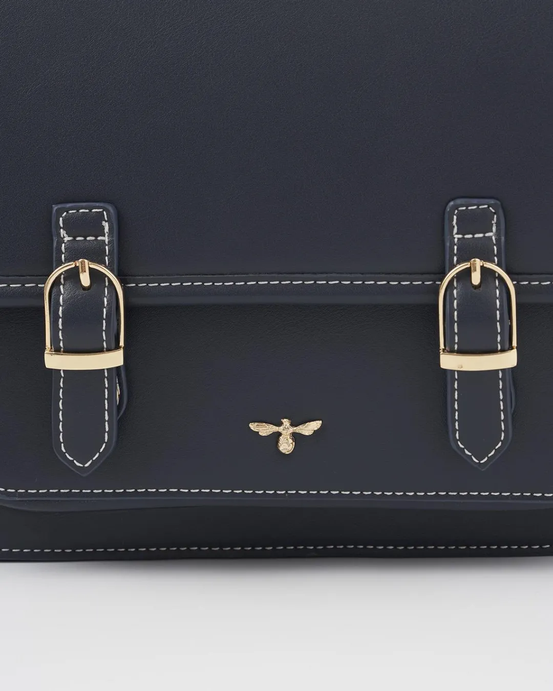 Discount Fable England Navy Satchel