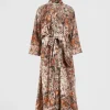 Fashion Fable England Nocturnal Garden Kimono Pink Lady