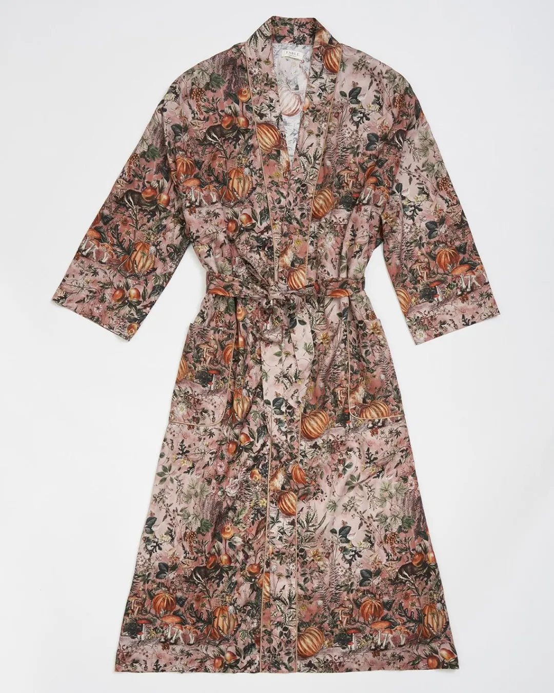Fashion Fable England Nocturnal Garden Kimono Pink Lady