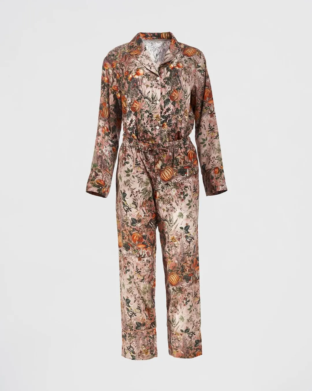 New Fable England Nocturnal Garden Pajamas Pink Lady