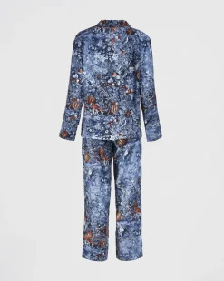 Online Fable England Nocturnal Garden Pajamas Midnight Blue