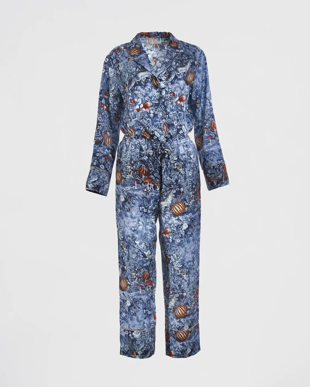 Online Fable England Nocturnal Garden Pajamas Midnight Blue