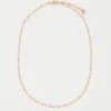 Clearance Fable England Oval Figaro Chain Necklace
