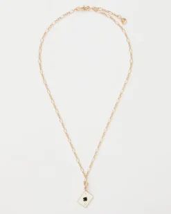 Clearance Fable England Oval Figaro Chain Necklace