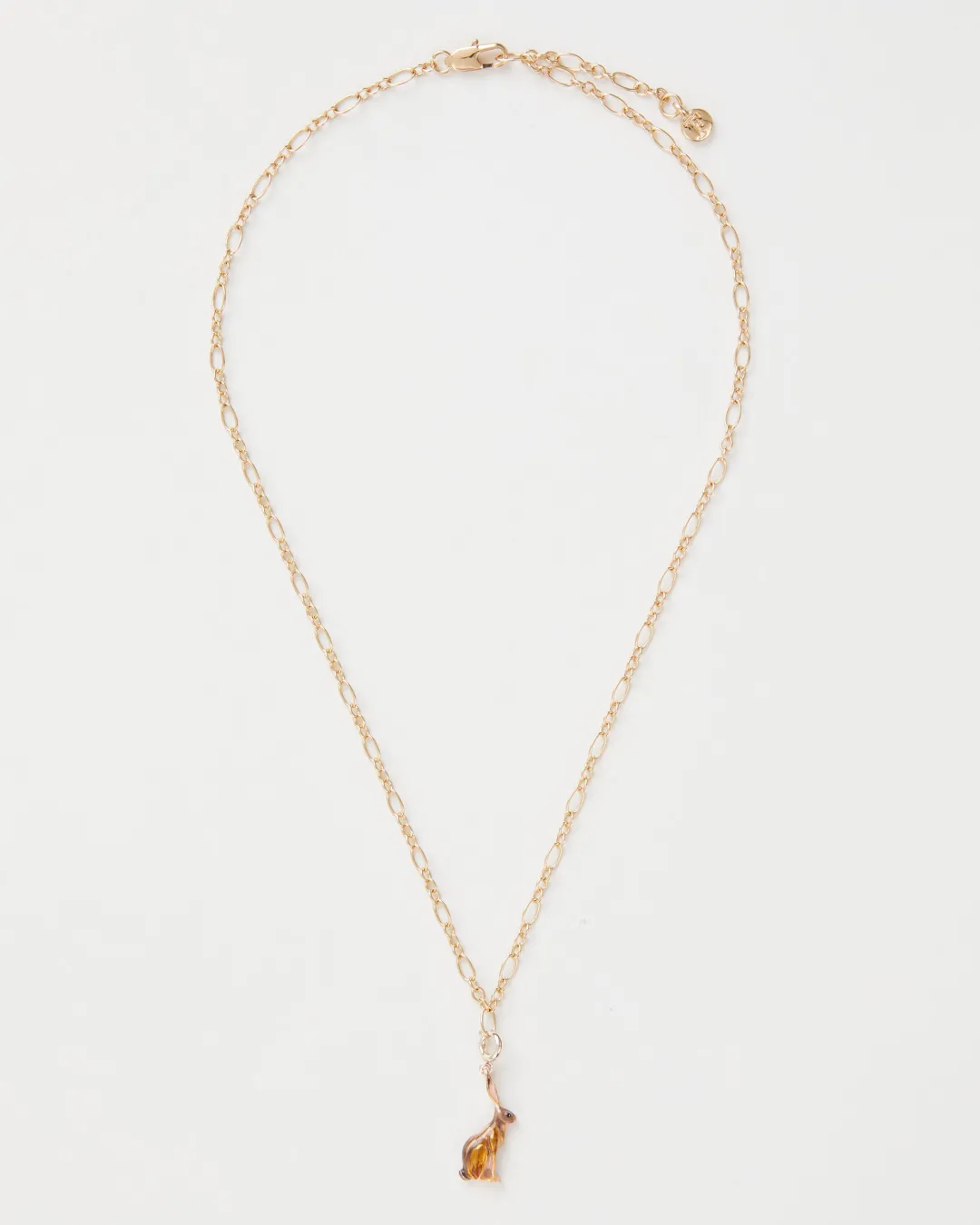 Clearance Fable England Oval Figaro Chain Necklace