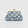 Outlet Fable England Pansy Victoriana Blue Clutch