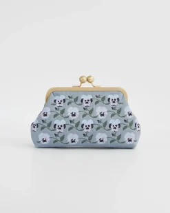 Outlet Fable England Pansy Victoriana Blue Clutch