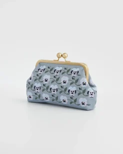 Outlet Fable England Pansy Victoriana Blue Clutch