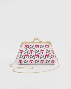Online Fable England Pansy Victoriana Pink Clutch
