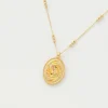 Hot Fable England Pisces Zodiac Necklace