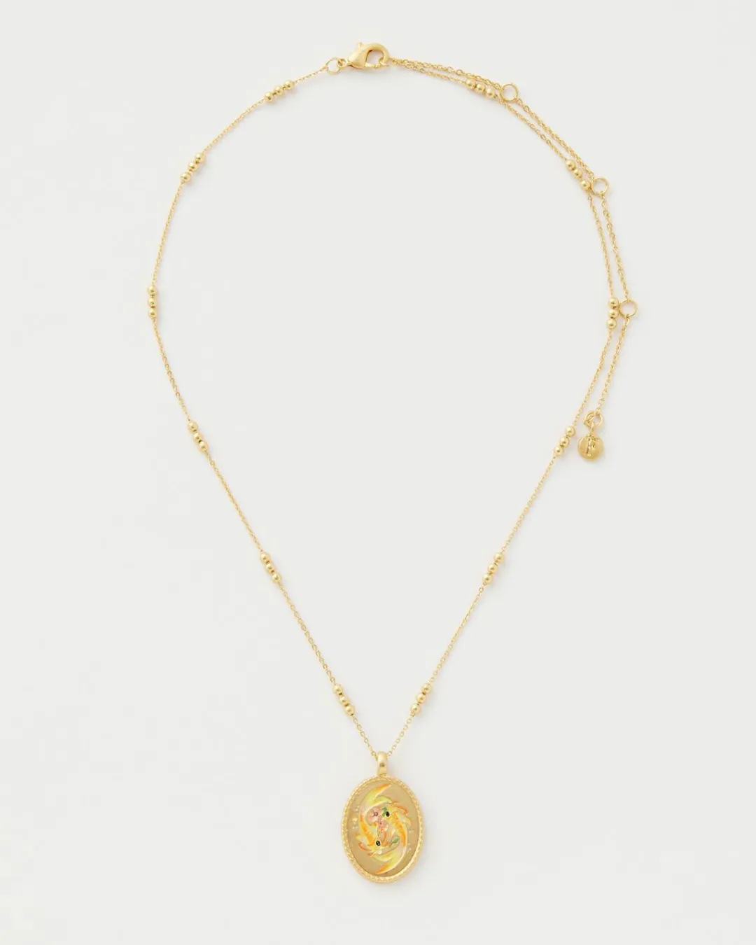 Hot Fable England Pisces Zodiac Necklace