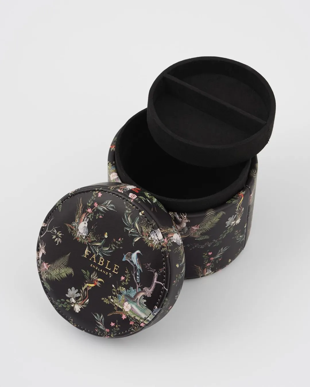New Fable England Round Wonderland Round Jewelry Box