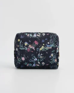 Hot Fable England Running Bunny Large Quilted Makeup Bag