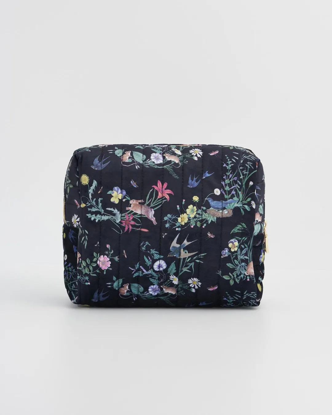 Hot Fable England Running Bunny Large Quilted Makeup Bag