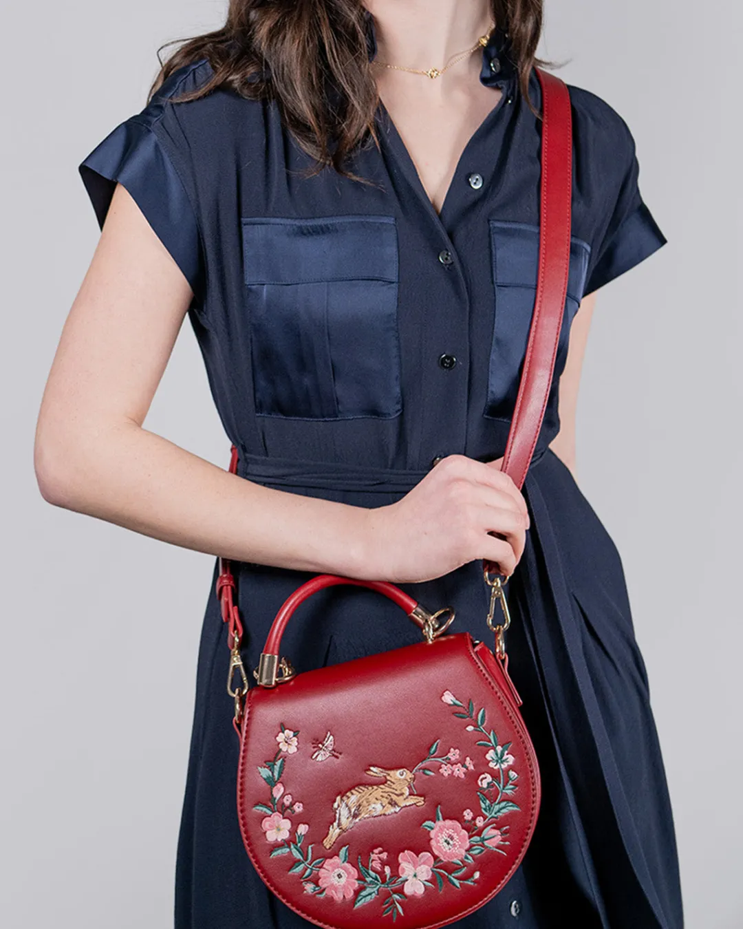 Online Fable England Running Bunny Saddle Bag