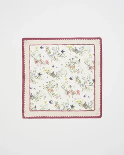 Best Fable England Running Bunny Toile Ivory Square Scarf