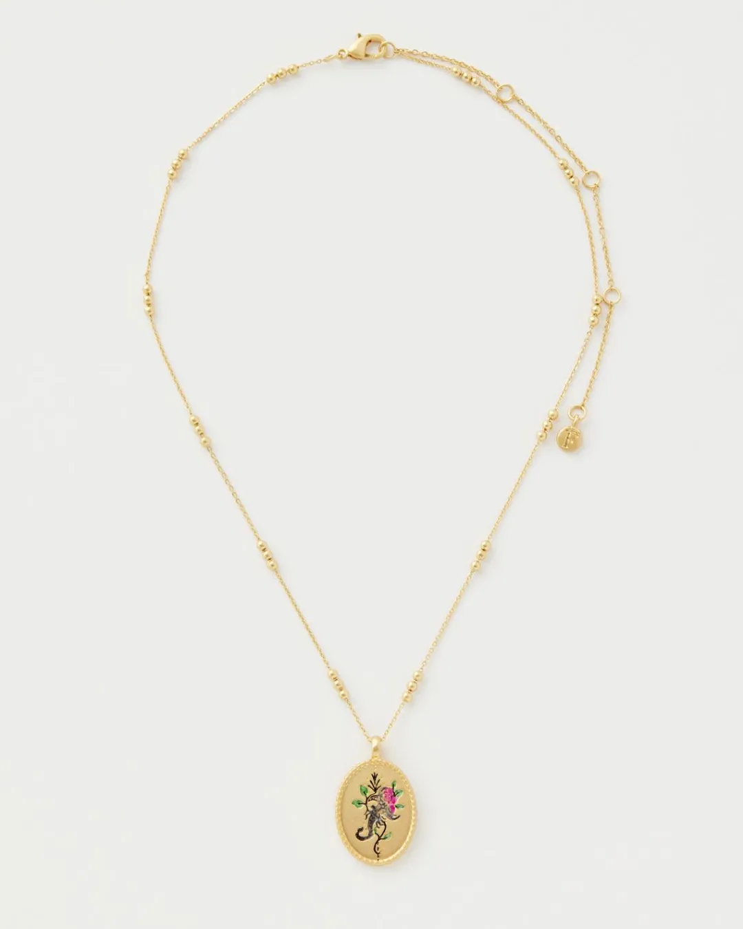Outlet Fable England Scorpio Zodiac Necklace