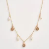 Sale Fable England Sea Snail Charm & Pearl Necklace