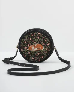Sale Fable England Sleepy Fox Circle Purse