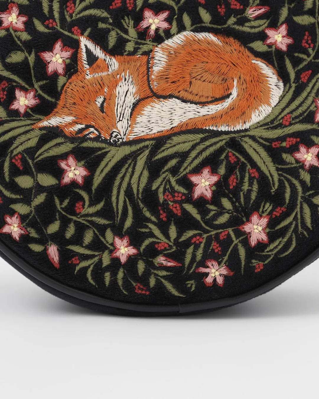 Sale Fable England Sleepy Fox Circle Purse