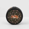 Discount Fable England Sleepy Fox Round Jewelry Box