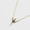 Best Fable England Swallow & Pearl Necklace