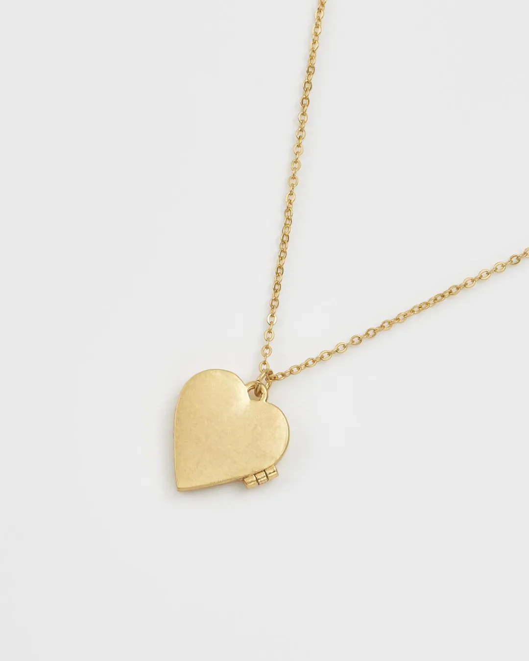 Best Fable England Swallow Heart Locket Chain Necklace