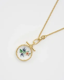 Best Fable England Swallow Monocle Necklace