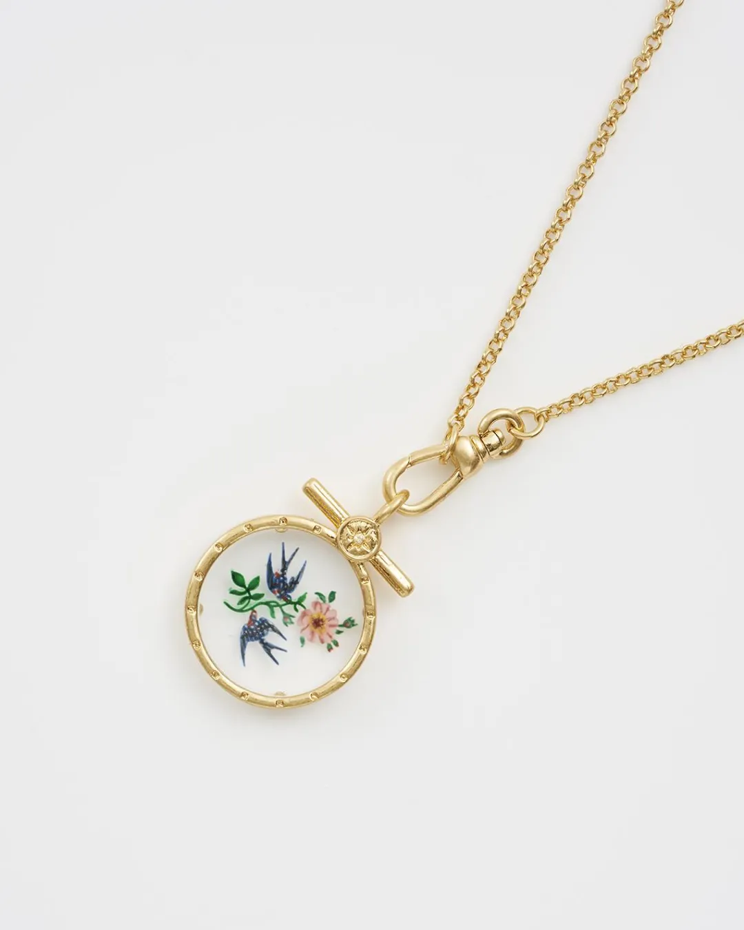 Best Fable England Swallow Monocle Necklace