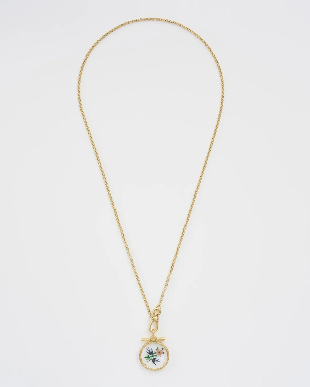 Best Fable England Swallow Monocle Necklace
