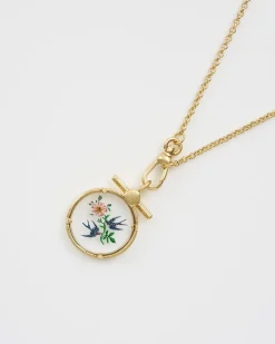 Best Fable England Swallow Monocle Necklace