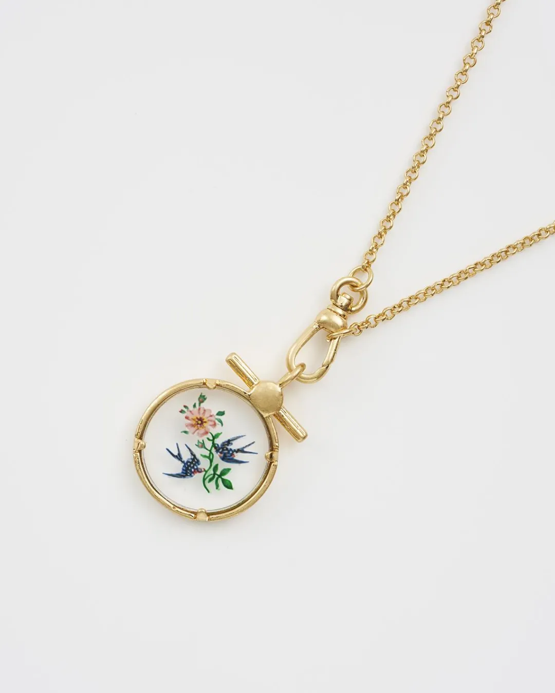 Best Fable England Swallow Monocle Necklace