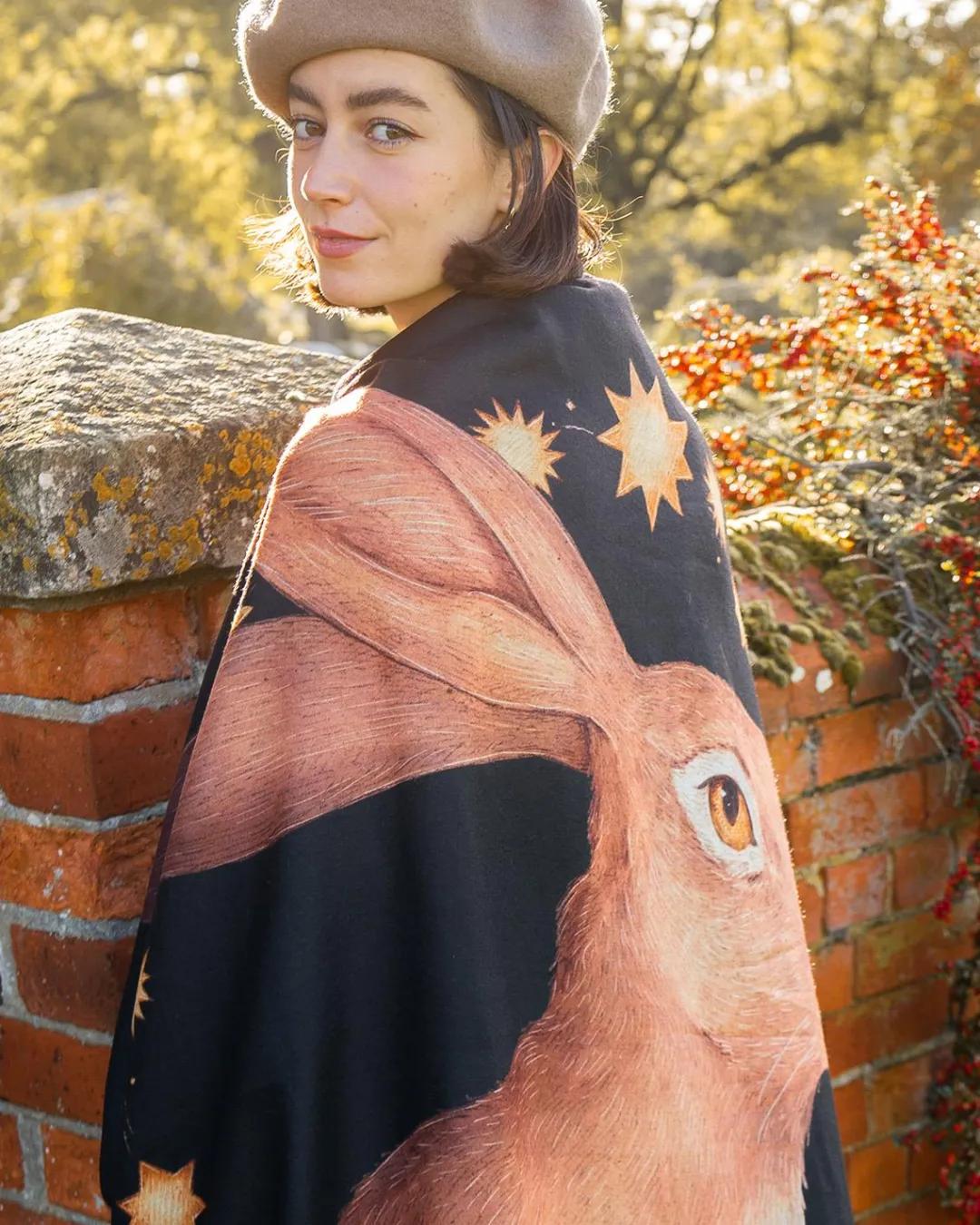 Online Fable England The Empress' Tarot Tales Blanket Scarf - Jessica Roux Collaboration