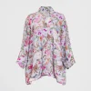 Clearance Fable England Tree of Life Blue Short Kimono